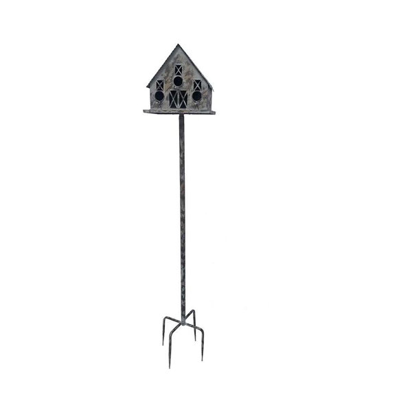 Archie & Oscar Prefield Post Mounted Birdhouse | Wayfair.co.uk